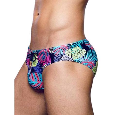 TRENDINGNOW BAÑADOR SLIP TENDENCIA 2EROS PRINT BRIEF MONSTERA