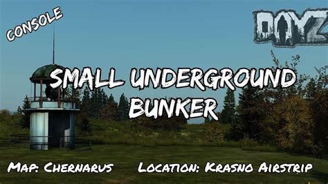 DayZ Small Underground Bunker Custom Json File Console YouTube