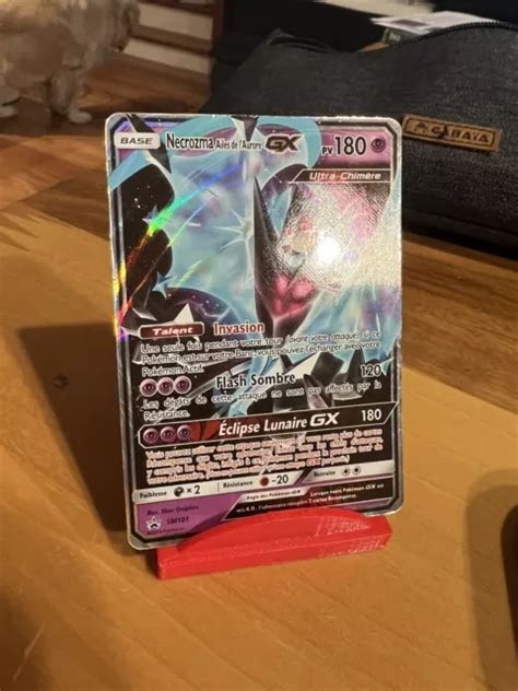 Carte Pokemon Necrozma Ailes De L Aurore Gx Pv Sm Eur