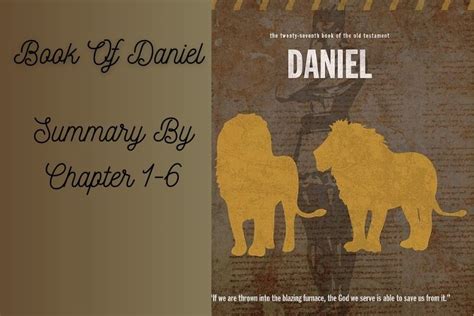 Book Of Daniel Summary By Chapter ( All 1-12) - WorldFreeBooks