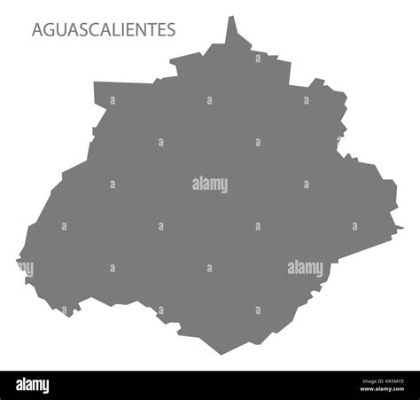 Mapa De Aguascalientes Mexico Im Genes De Stock En Blanco Y Negro Alamy