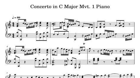 Haydn Cello Concerto C Major Mvt 1 Piano Accompaniment YouTube