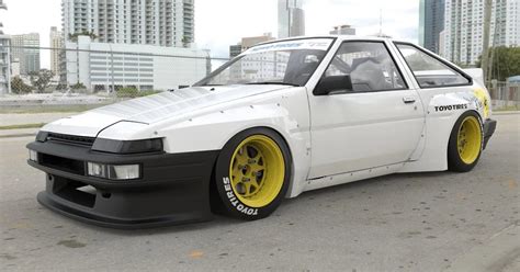 Rocket Bunny Pandem Toyota Ae86 Corolla Trueno Hatchback Ae86 True