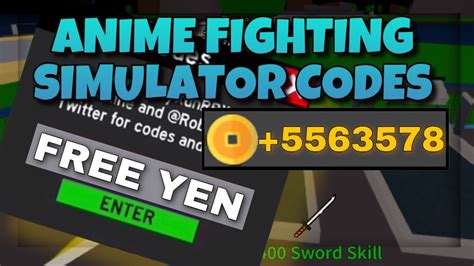 All New Anime Fighting Simulator Codes June Roblox Youtube