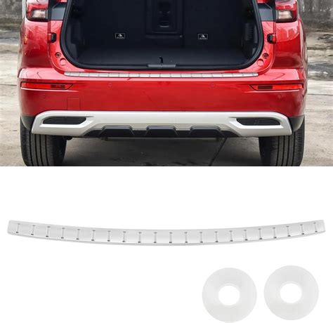 Lecart For Mitsubishi Outlander Rear Bumper Guard Trunk Sill Protector Accessories