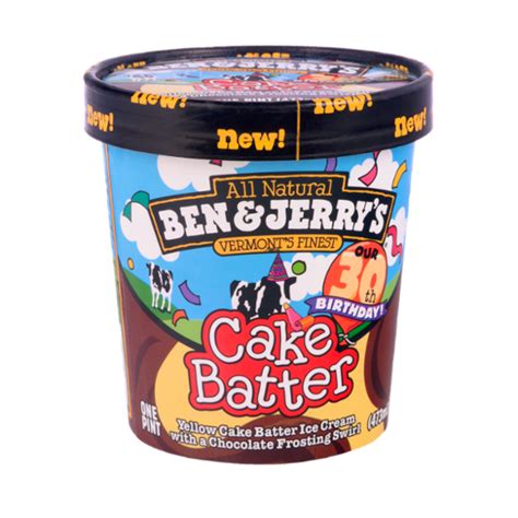 Ben And Jerrys® All Natural Cake Batter Ice Cream Reviews 2021