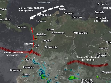 Pronóstico meteorológico para Colombia 09 de enero de 2024 Canal Clima