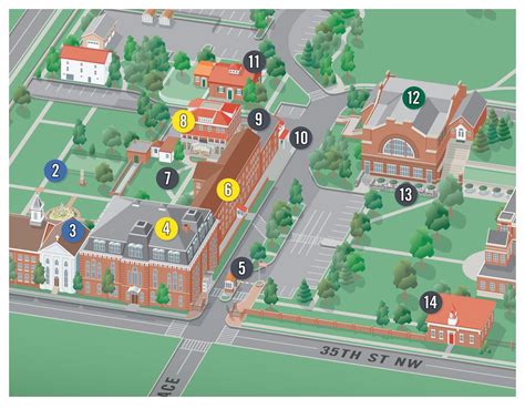 College Campus Map Georgetown Preparatory School Campus Map School