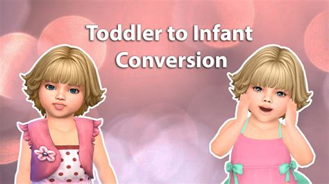 Toddler to Infant Conversion - My Stuff