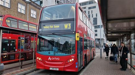 Topodyn Curtail Arriva London T216 LJ61CGV Bus Route W3 YouTube