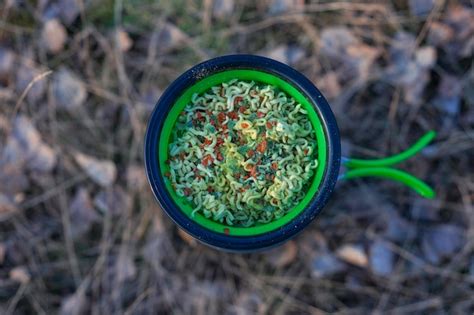 Camping En Plein Air Sur Fond De Forêt Brûleur à Gaz Touristique Avec