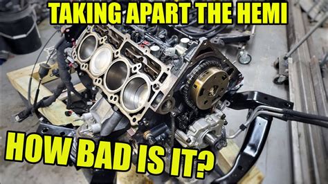 HEMI SWAP Jeep Renegade Pt 4 Engine Teardown YouTube