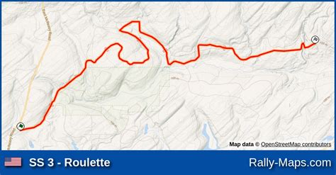 Ss 3 Roulette Stage Map Pacific Forest Rally 1996 🌍 Rally