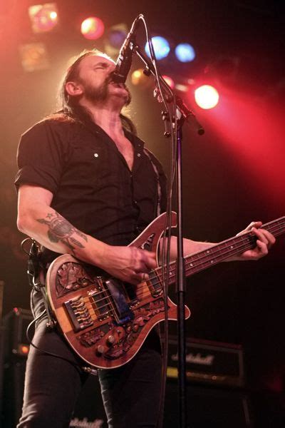 Lemmy The Frontman Vocalist And Bassist Of The Legendary British