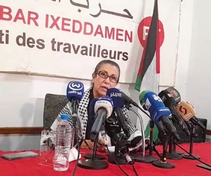 Louisa Hanoune Appelle Au Renforcement Du Front Interne Face Aux