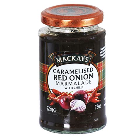 Mackays Caramelised Red Onion Marmalade Whit Chilli Oz