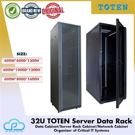 32u Toten Cabinet Data Server Rack Server Data Rack Server Cabinet