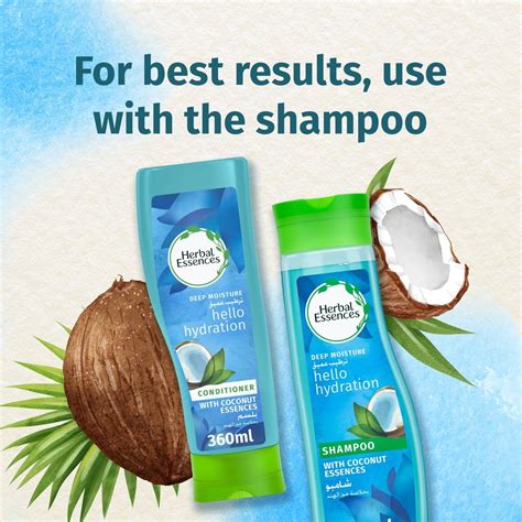 Herbal Essences Hello Hydration Moisturizing Conditioner With Coconut Essences 360 Ml Online At