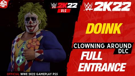 Wwe K Doink The Clown Entrance Hd Clowning Around Pack Dlc Youtube