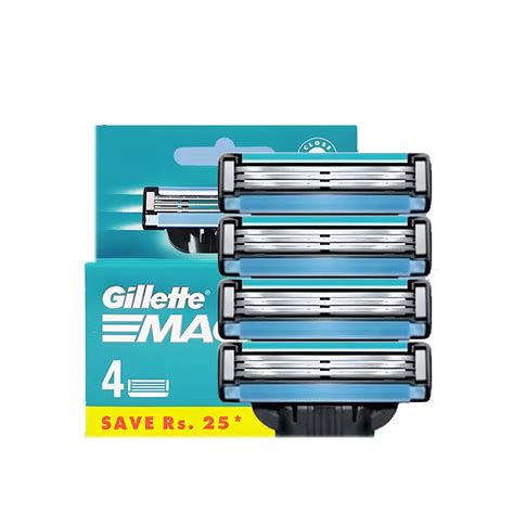 Gillette Mach 3 Maquinillas De Afeitar Cl Sicas Cuchillas De Afeitar