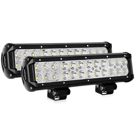 Nilight Led Light Bar Pcs Inch W Spot Flood Combo Led Off Road