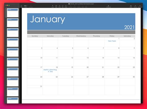 Calendar Template For Office Microsoft Word Templates