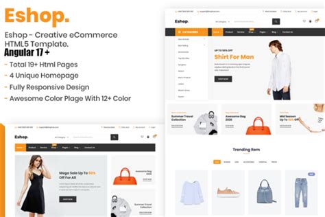 Best Angular Ecommerce Templates Free Therichpost