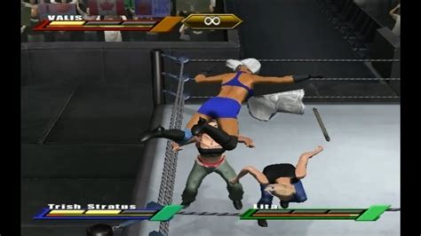 WrestleMania X8 NINTENDO GAMECUBE Womens SubMission CAW Vs Trish And