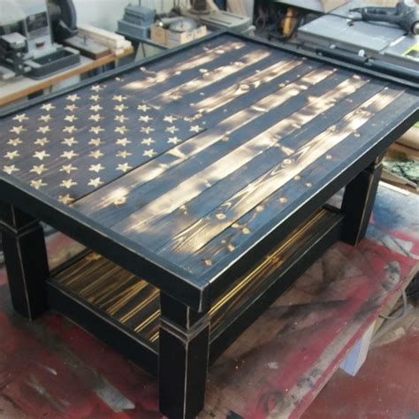 Rustic Flag Coffee Table RYOBI Nation Projects