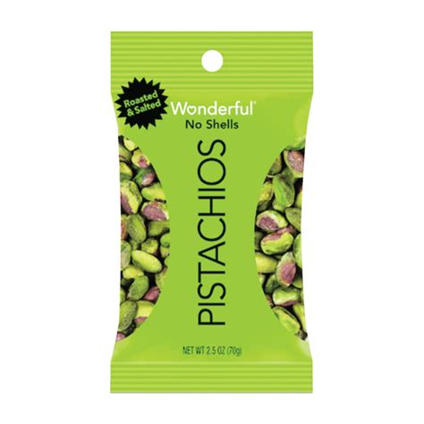 Wonderful Pistachios Roasted Salted No Shells Oz Ptl One