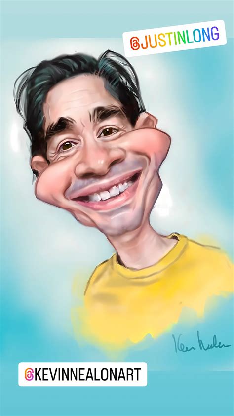 Kevin Nealon On Twitter Y Caricature Painting Of Actor And Host Of