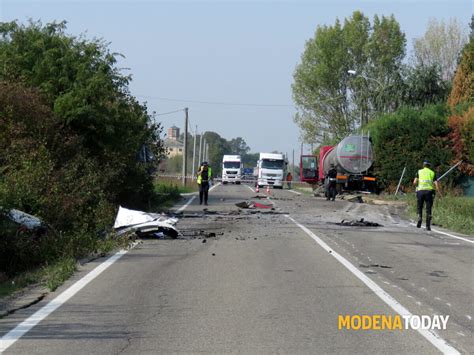 Incidente Mortale In Strada Cucchiara Modena