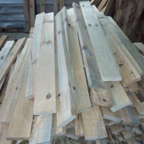 Jual Papan Kayu Jati Belanda 120X10X2Cm Sudah Halus Baru Bukan Bekas