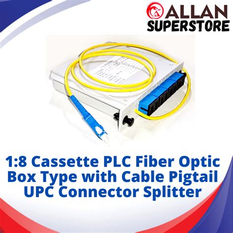 Allan Superstore 1 8 Cassette PLC Fiber Optic Box Type With Cable