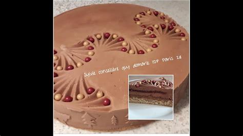 Entremet Au Chocolat Noir Framboises Et Balsamique Youtube