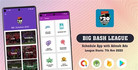 Buy Big Bash League Schedule App – KFC BBL 23-2024 | Cricket Live Score