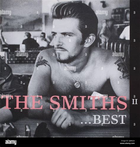 The cd album cover to, Best II by The Smiths Stock Photo - Alamy