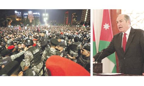 Jordanian Pm Resigns After Anti Austerity Protests Newspaper Dawncom