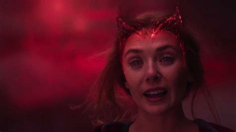 Wanda Maximoff Fight Wanda Becomes Scarlet Witch Wandavision 2021