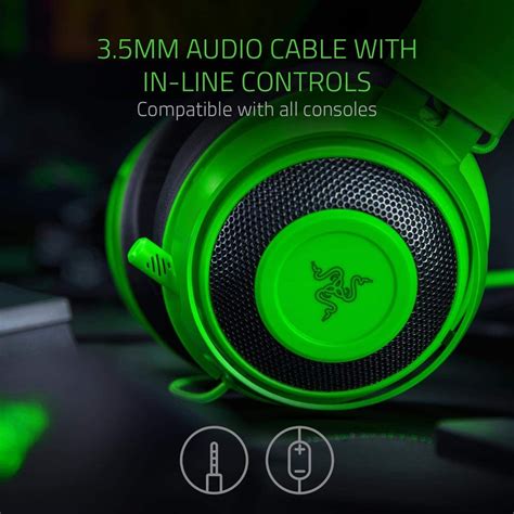 Audífonos Gamer Razer Kraken Razer Green