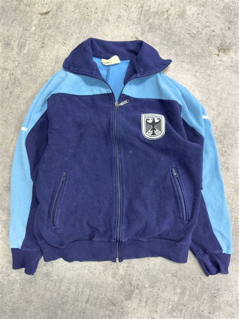 Vintage 1980s Bundeswehr Track Jacket Rave Vintage Vultures Hoodie ...