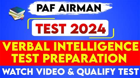 PAF AEROTRADE TEST PREPARATION 2024 PAF AIRMAN VERBAL INTELLIGENCE TEST