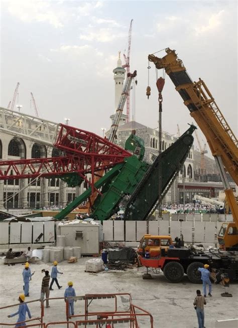 UPDATED Mecca Crane Collapse Saudi King Vows To Find Cause Of