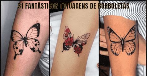 Fantasticas Tatuagens De Borboletas Tatuagens