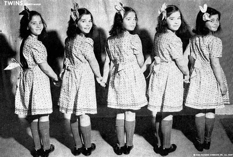 Quintuplets Dionne Cartes Vintage Marie Cartes Anciennes