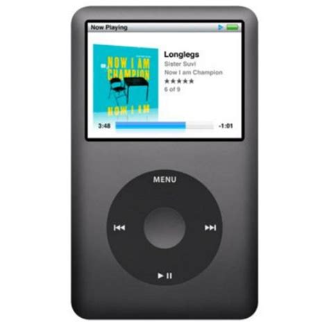 Apple Ipod 7th Generation Classic 160gb Black