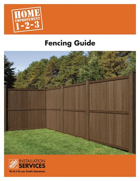 Fencing Guide - Home Depot