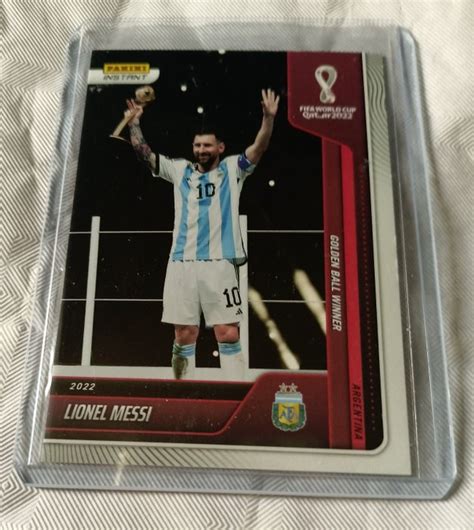 Panini Instant World Cup Lionel Messi Golden Catawiki