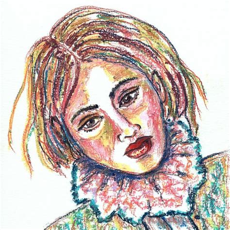 Oil pastel portrait : r/Oilpastel