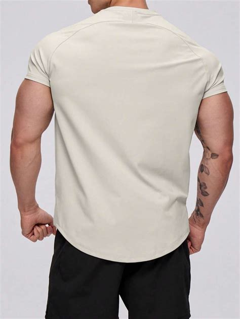 Manfinity Fitness Camiseta Deportiva Para Hombres De Manfinity Fitness